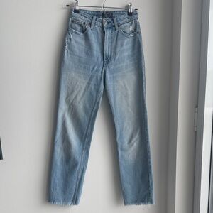 Abercrombie & Fitch Light Blue Denim Pants 25/0